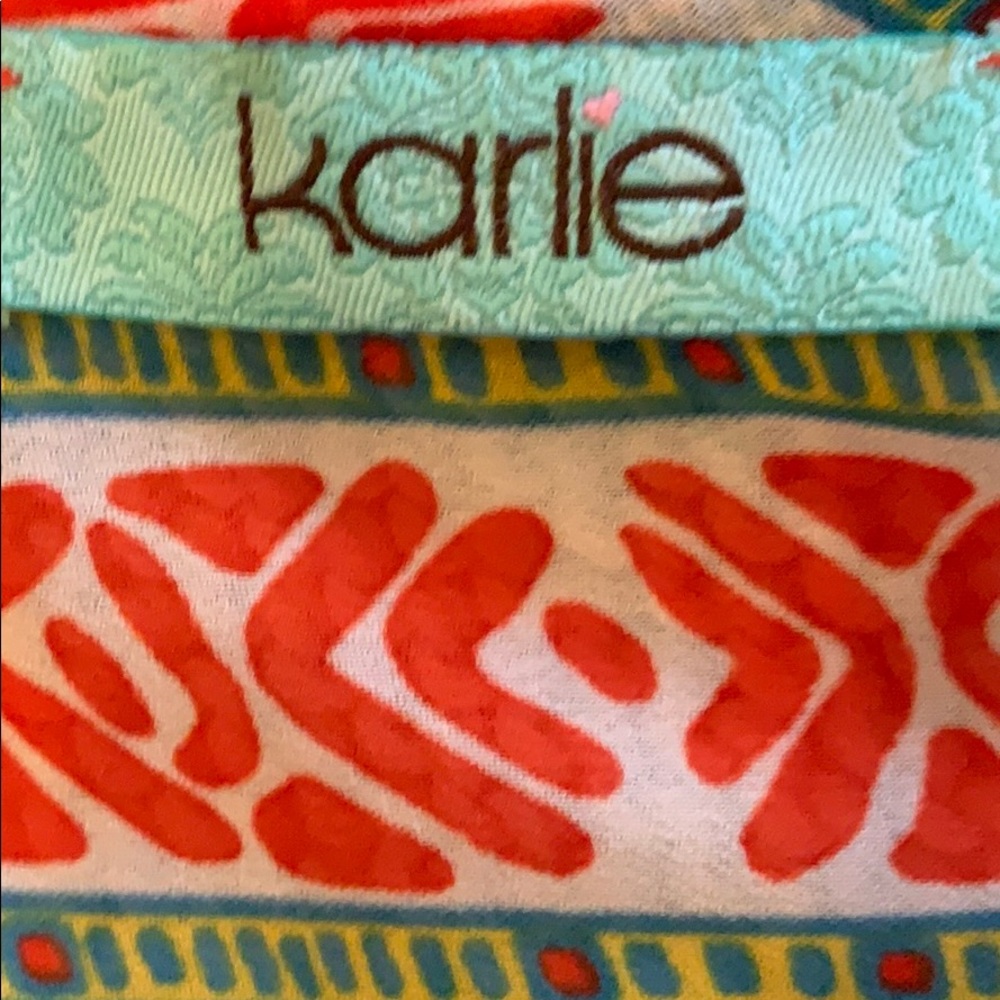 Karlie Poncho. Size M/L. Beautiful Pattern. - image 4